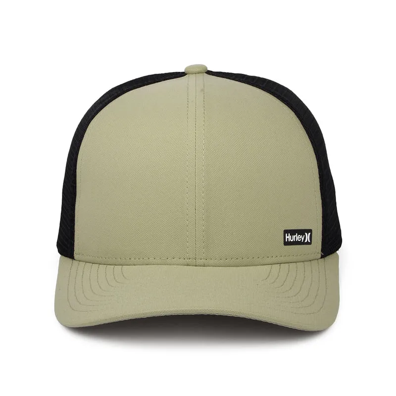 Casquette Trucker Flexfit League khaki-noir HURLEY