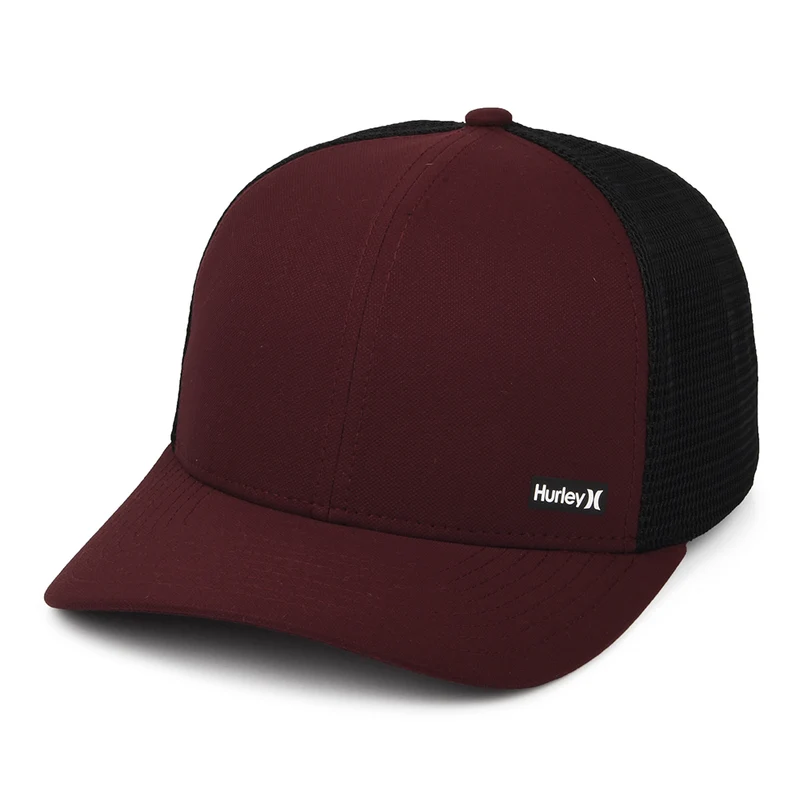 Casquette Trucker Flexfit League bordeaux-noir HURLEY