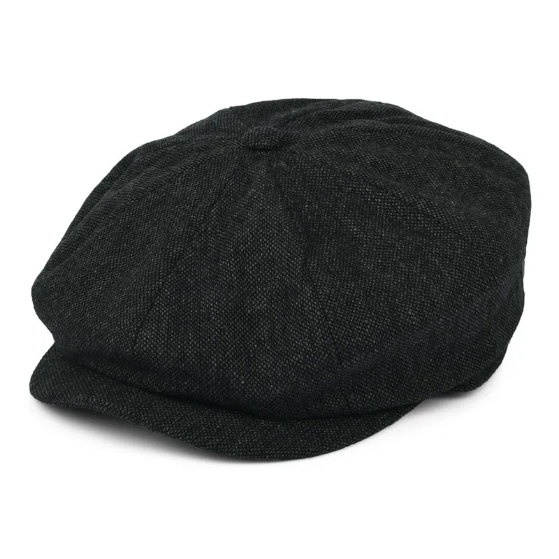 Casquette Gavroche Ample Brood noir-gris BRIXTON