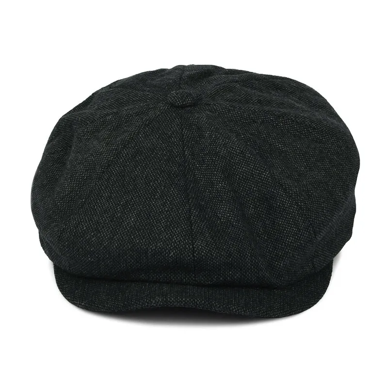 Casquette Gavroche Ample Brood noir-gris BRIXTON