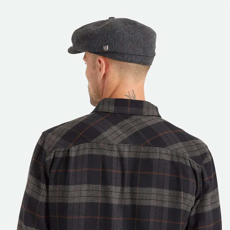 Casquette Gavroche Ample Brood noir-gris BRIXTON