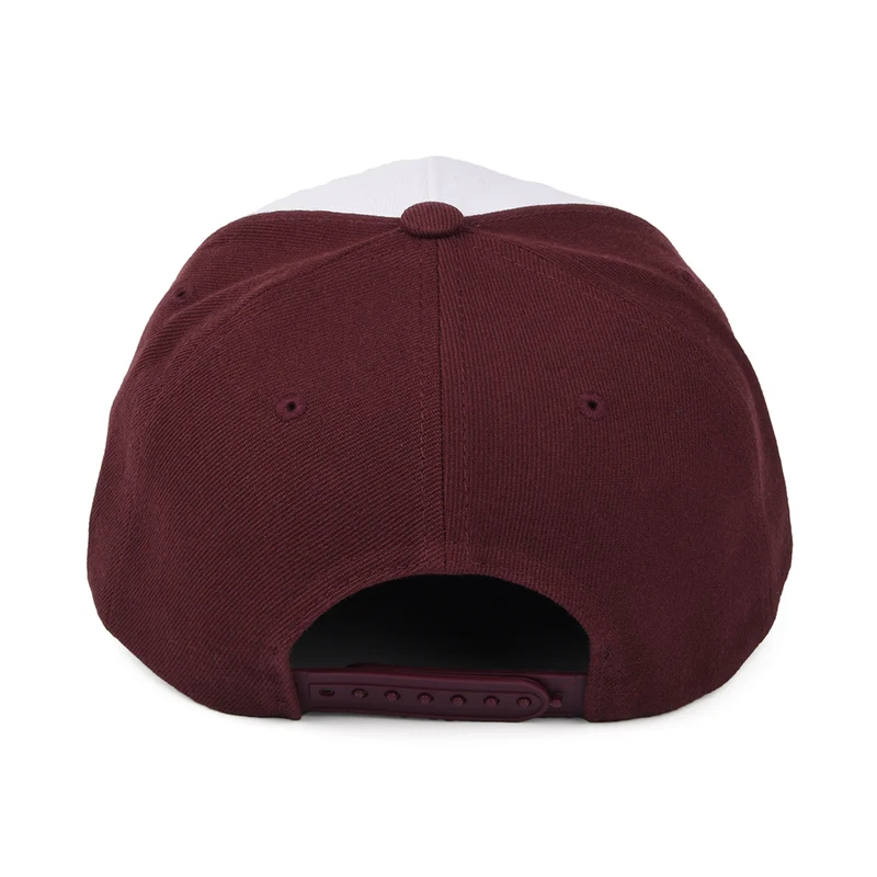 Casquette Snapback Linwood C NetPLus MP blanc-acajou BRIXTON
