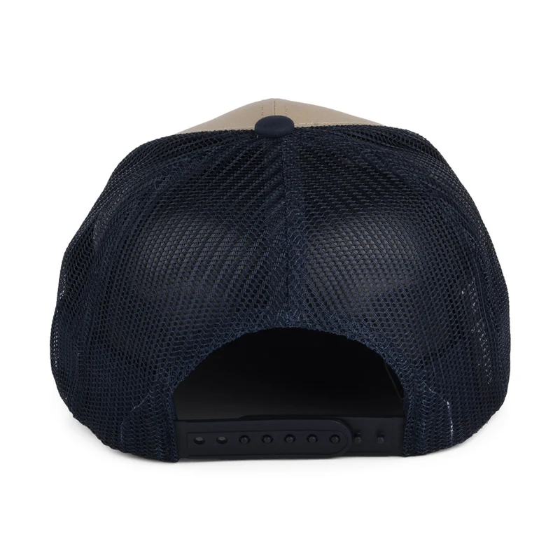 Casquette Trucker Rival Stamp NetPlus MP sable-bleu marine délavé BRIXTON