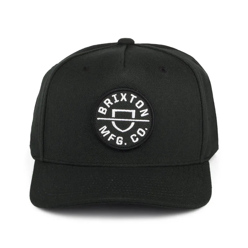 Casquette Snapback Crest C NetPlus MP noir BRIXTON