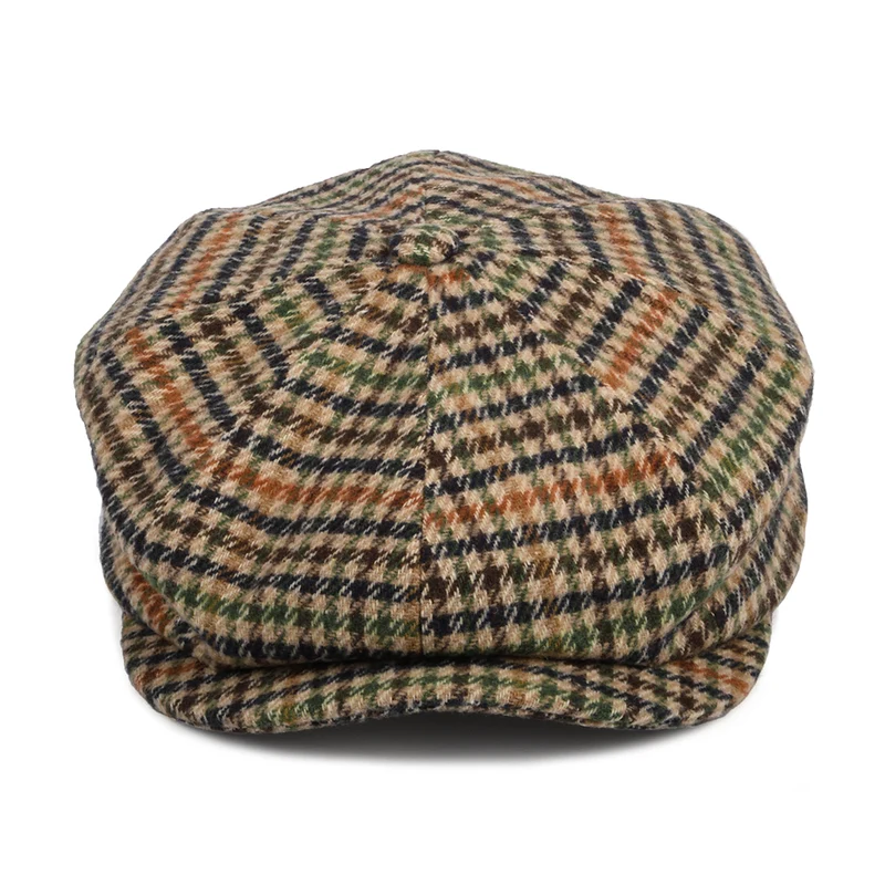 Casquette Gavroche Ample Pied-de-Poule Brood multicolore BRIXTON