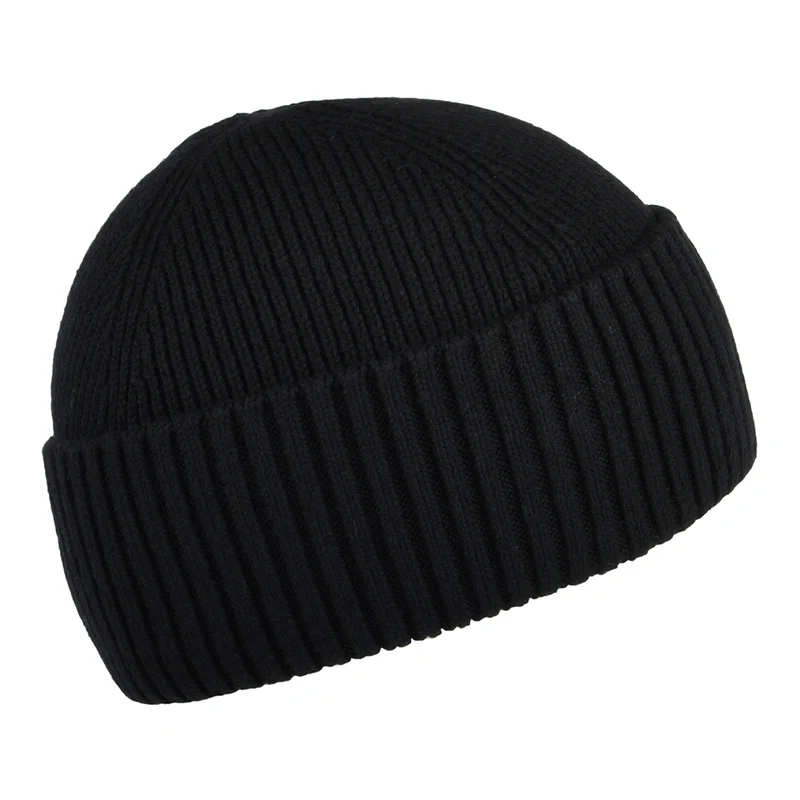 Bonnet Marin en Cotton et Cachemire Flag noir TOMMY HILFIGER