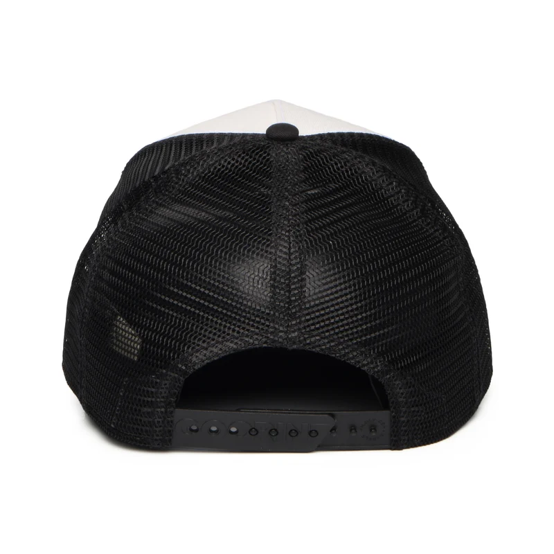 Casquette Trucker King Lion blanc-noir GOORIN