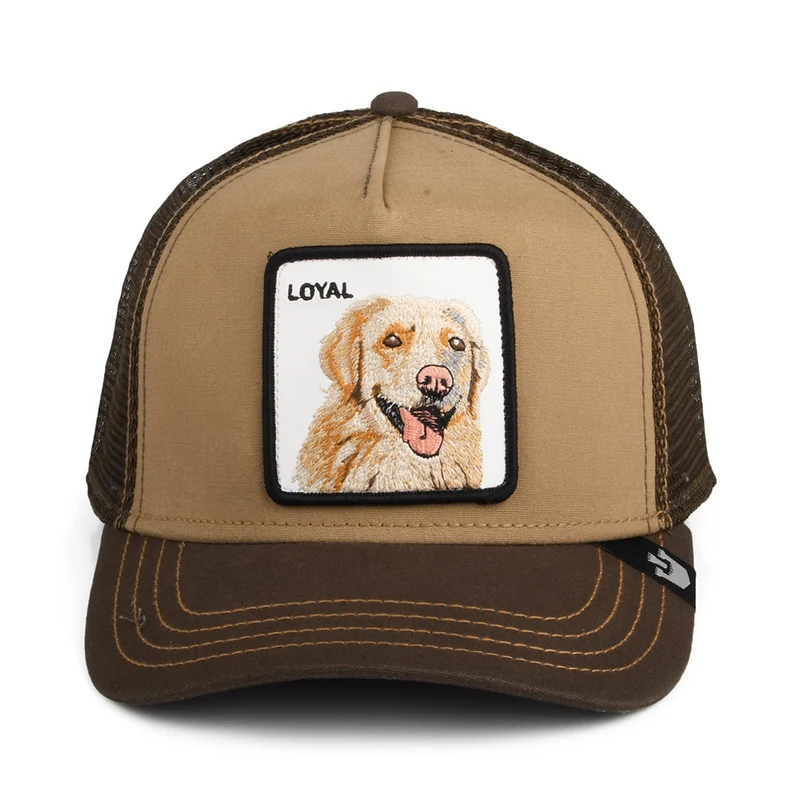 Casquette Trucker Loyal Dog marron GOORIN