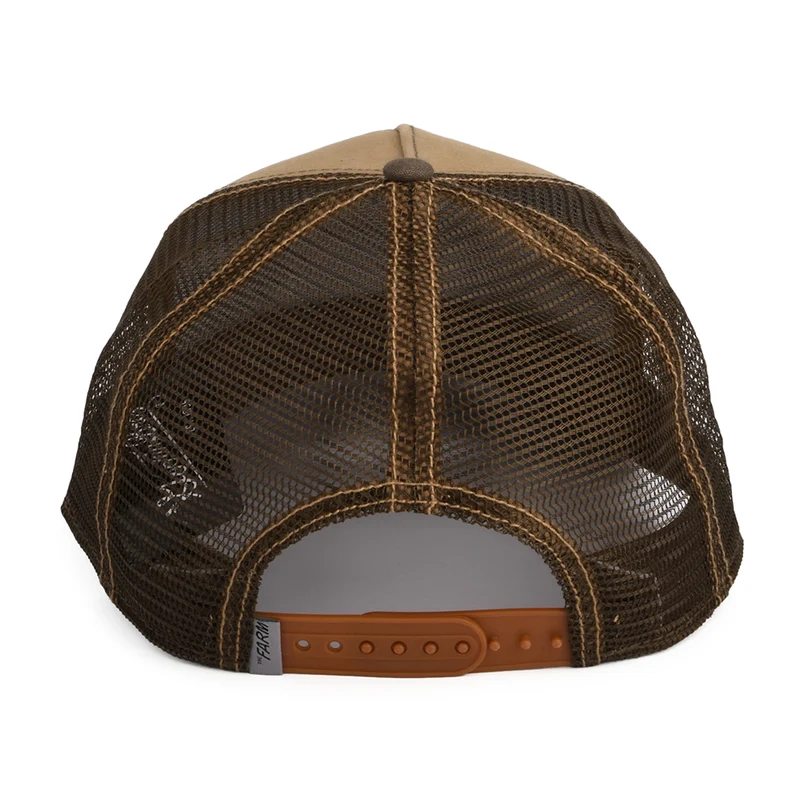 Casquette Trucker Loyal Dog marron GOORIN