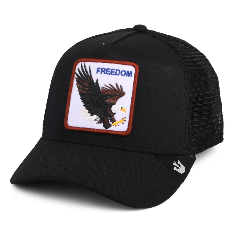 Casquette Trucker Freedom Eagle noir GOORIN