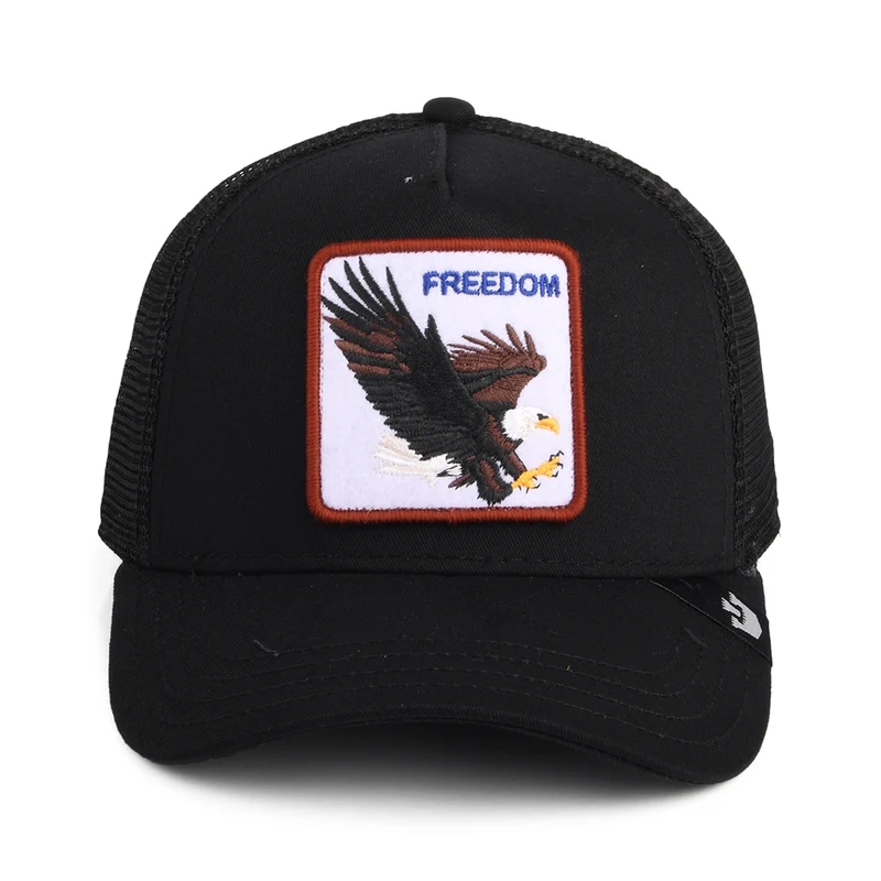 Casquette Trucker Freedom Eagle noir GOORIN