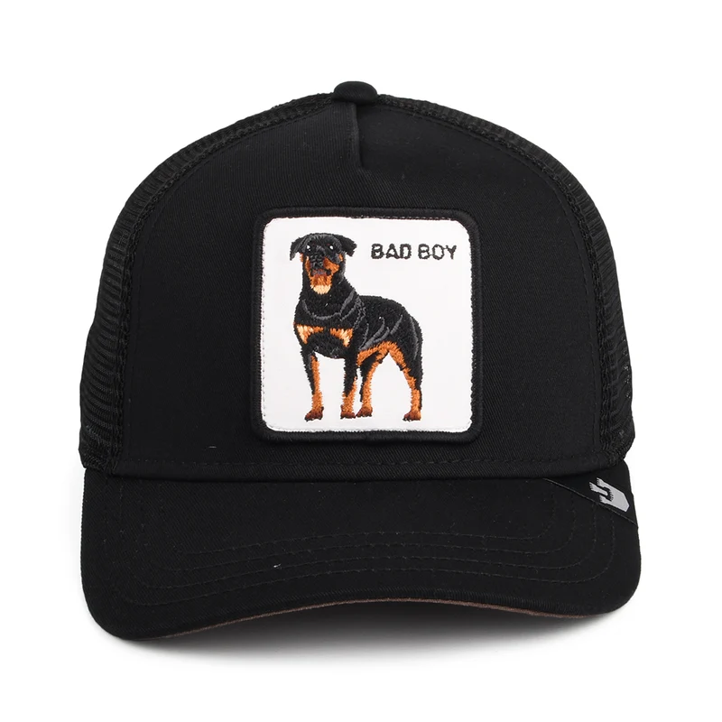 Casquette Trucker Baddest Boy noir GOORIN