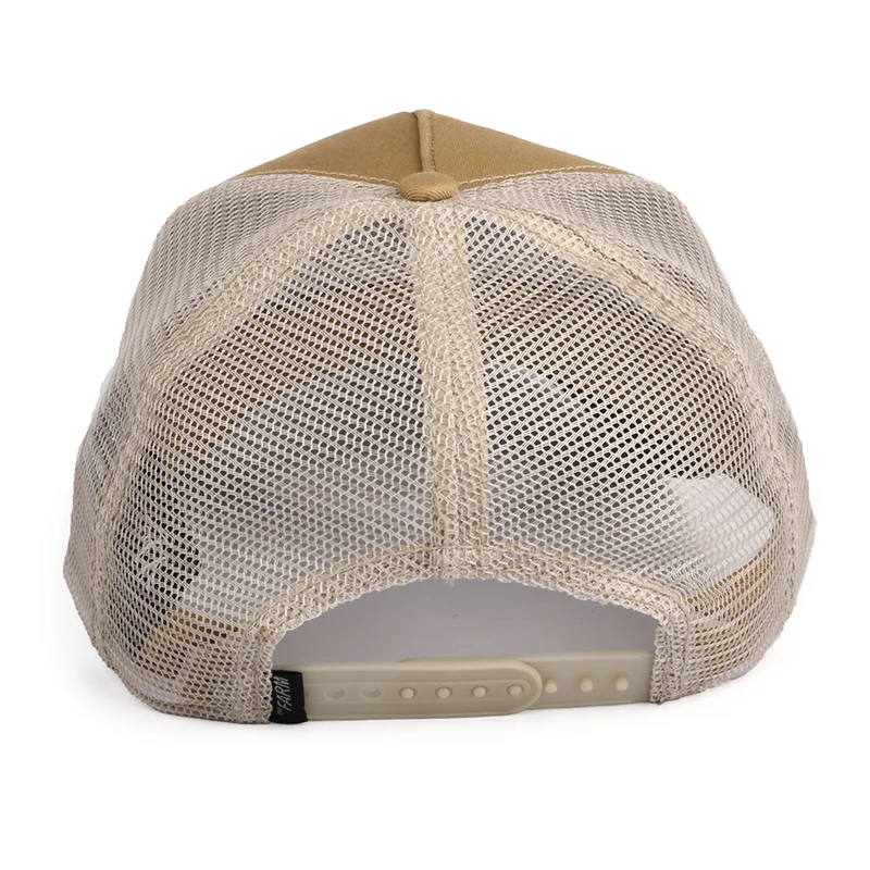 Casquette Trucker Goat khaki GOORIN