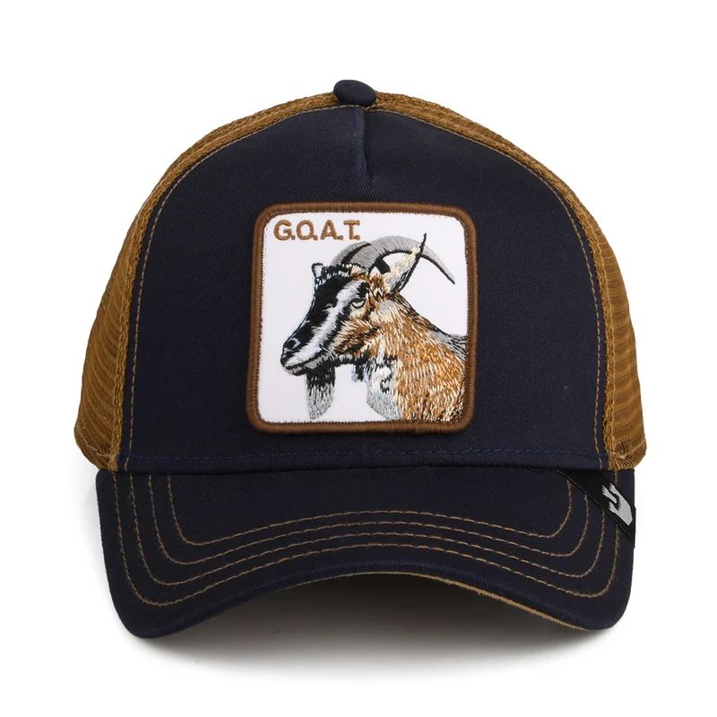 Casquette Trucker Goat bleu marine GOORIN