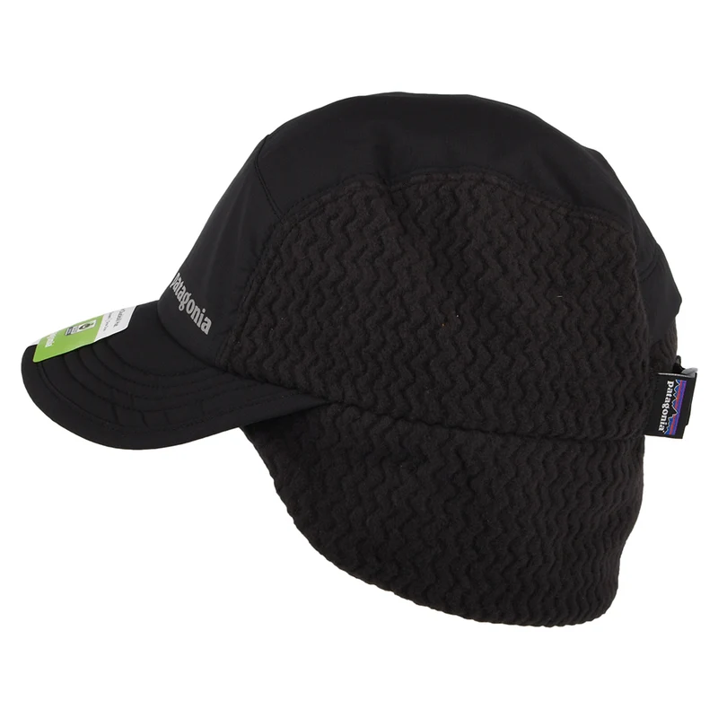 Casquette Hiver Bec-de-Canard Avec Protège-Oreilles noir PATAGONIA
