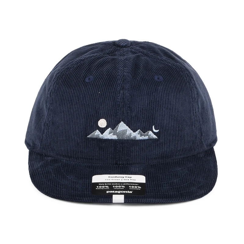 Casquette Snapback en Velours Côtelé Spirited Seasons Skyline bleu marine PATAGONIA