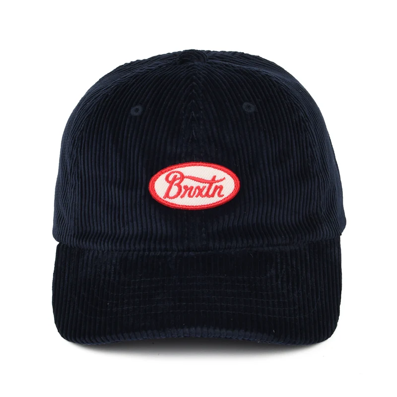 Casquette en Velours Côtelé Parsons LP bleu marine BRIXTON