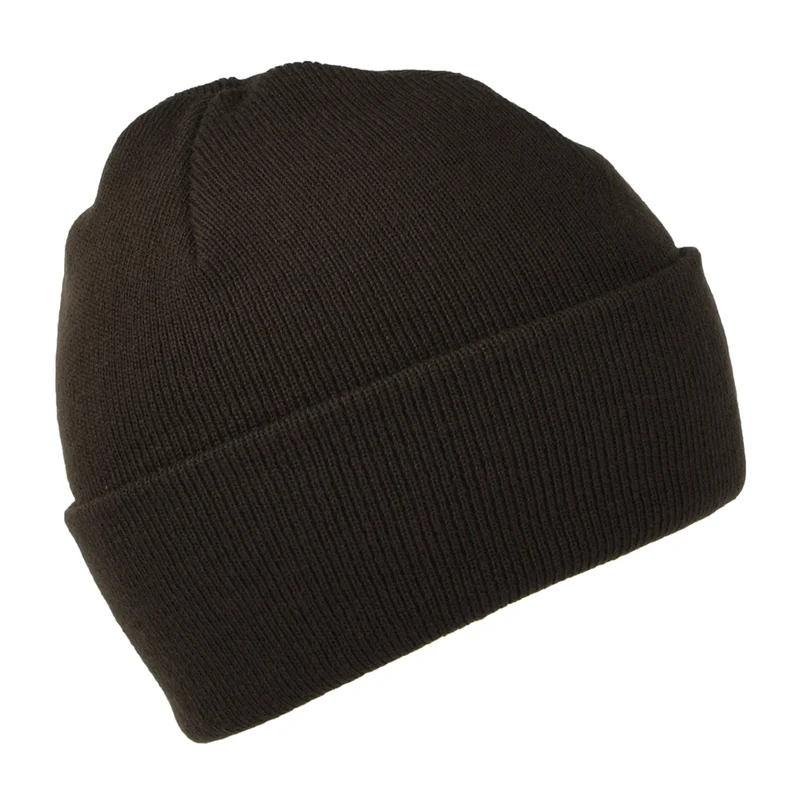 Bonnet à Revers Chase marron foncé CARHARTT WIP