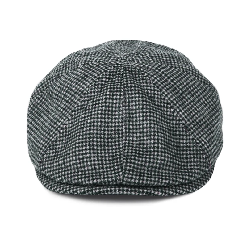 Casquette Gavroche en Laine Mélangée Pied-de-Poule Finnegan noir-multi BAILEY