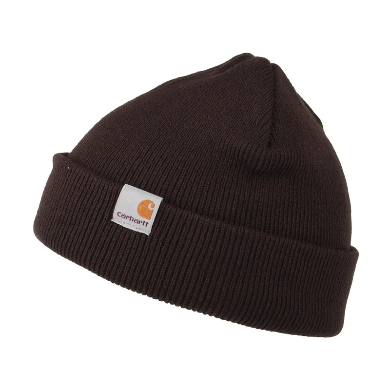 Bonnet Stratus Low marron foncé CARHARTT WIP