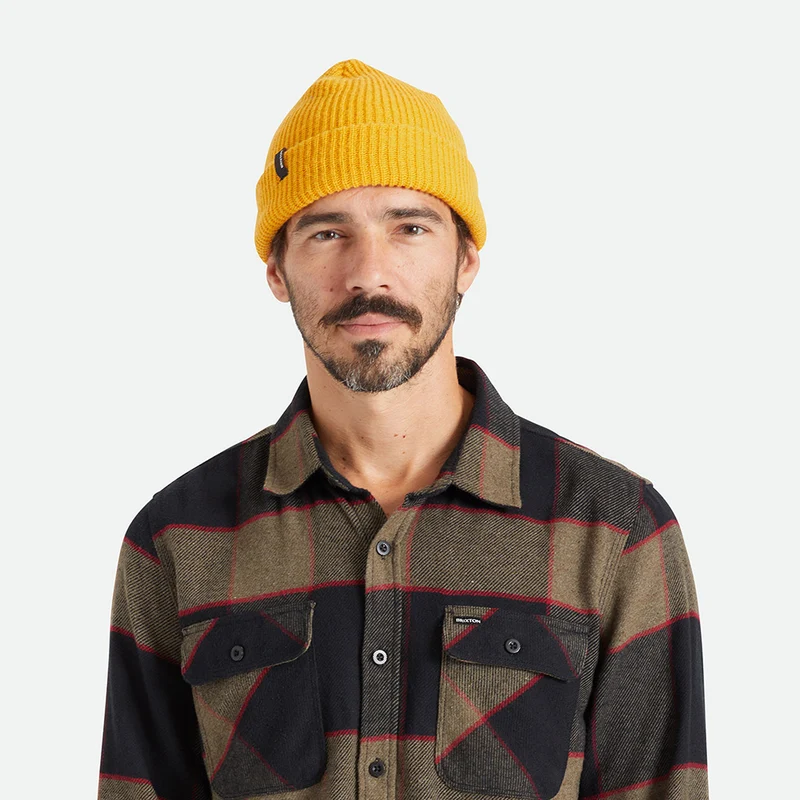Bonnet à Revers Heist moutarde BRIXTON
