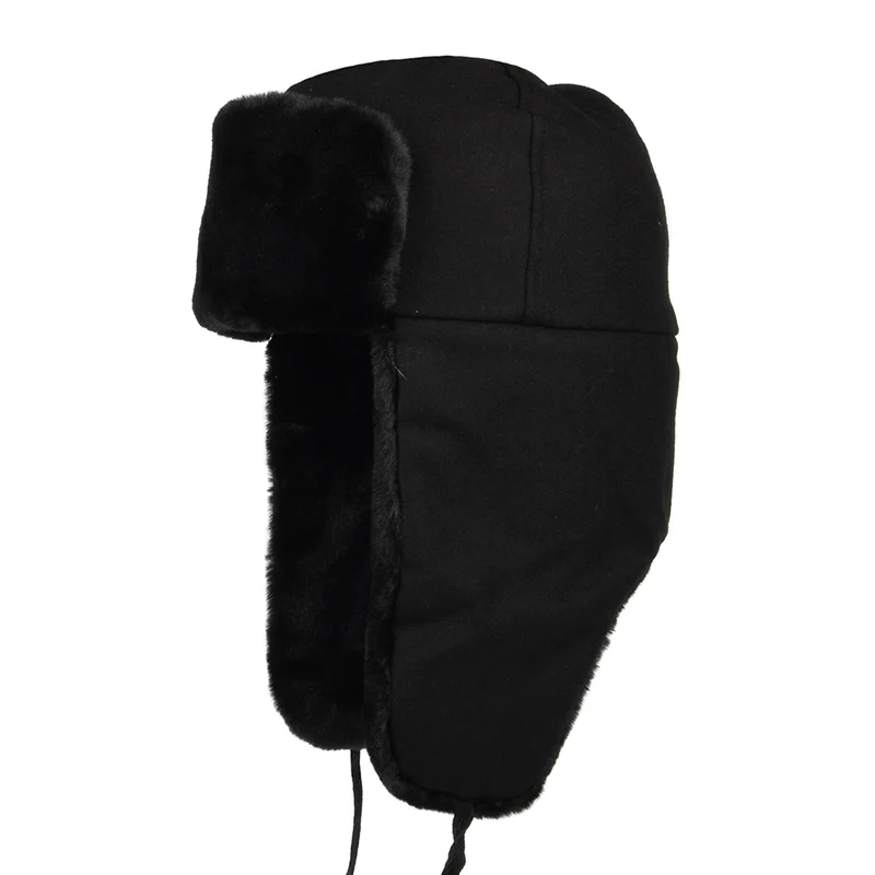 Chapka Ushanka noir KANGOL