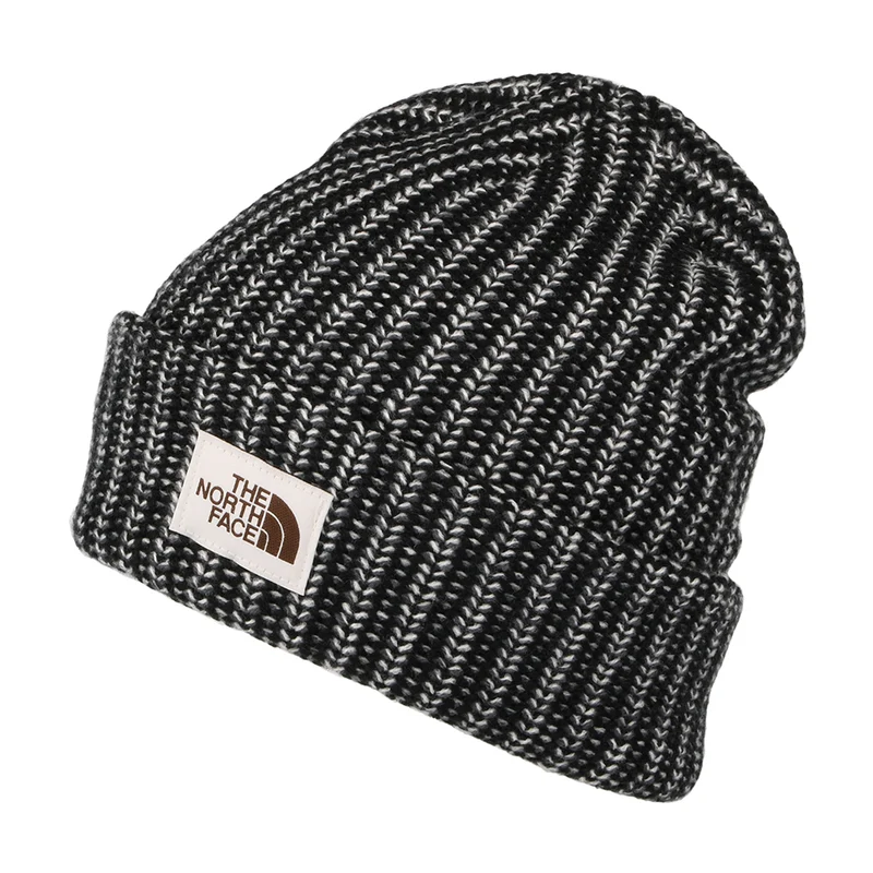 Bonnet Salty Bae noir chiné THE NORTH FACE