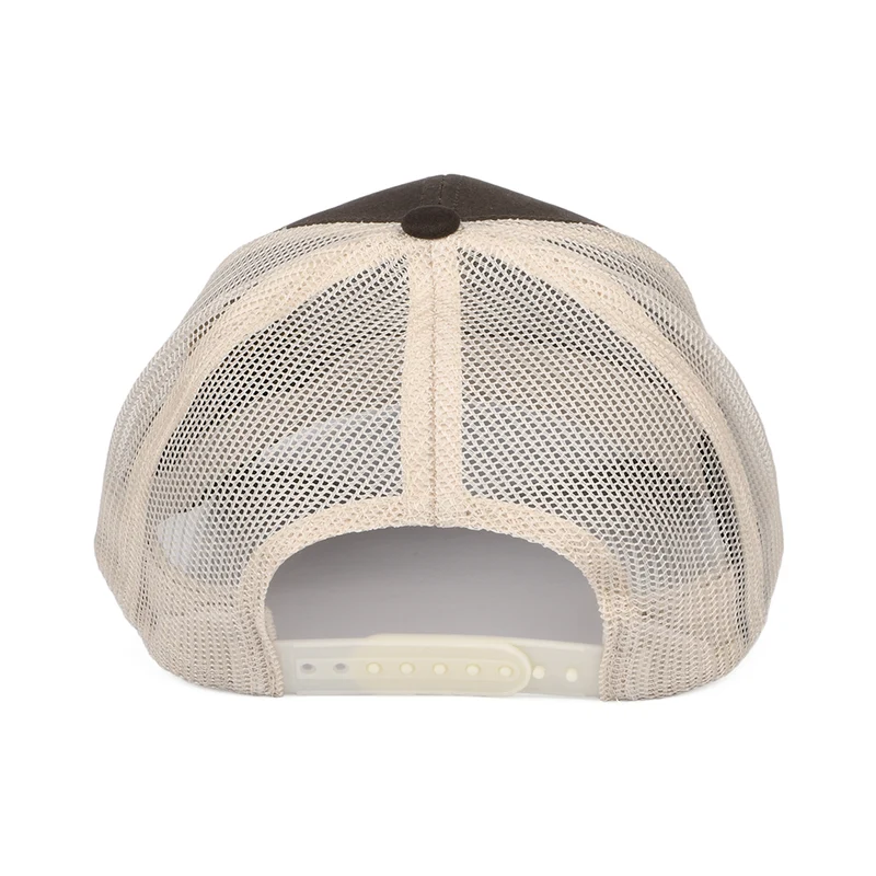 Casquette Trucker Rival Stamp NetPlus MP marron-blanc cassé BRIXTON