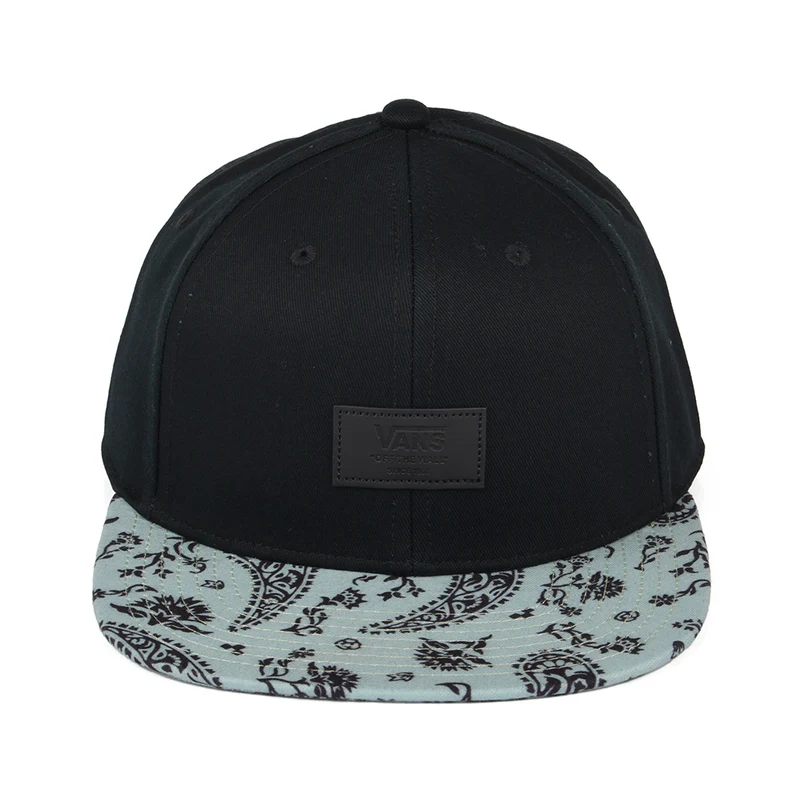 Casquette Snapback Paisley Allover It noir-vert VANS
