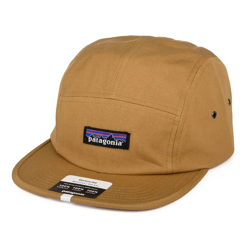 Casquette 5 Panel en Coton Bio Maclure ocre PATAGONIA
