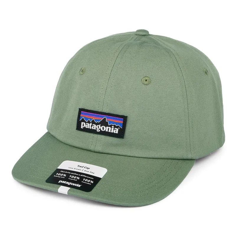 Casquette en Coton Bio P-6 Label Trad vert PATAGONIA