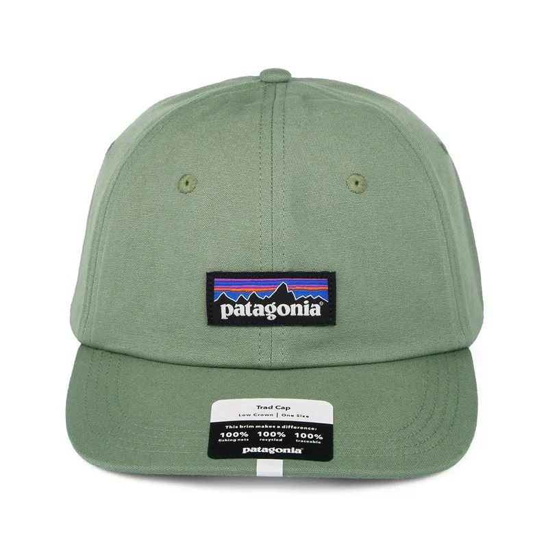 Casquette en Coton Bio P-6 Label Trad vert PATAGONIA