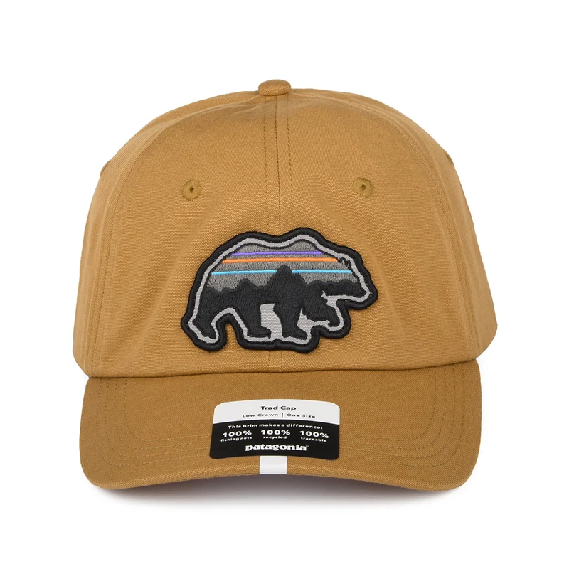 Casquette en Coton Bio Back For Good Trad marron PATAGONIA