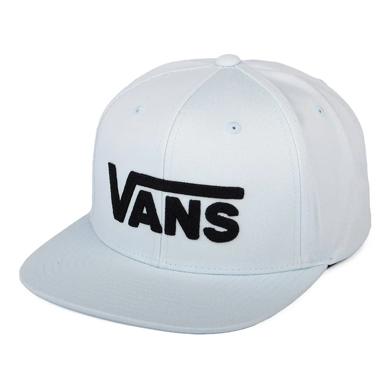 Casquette Snapback en Coton Drop V II bleu ciel VANS