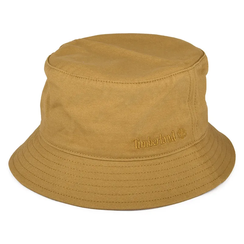 Chapeau Bob en Toile de Coton Peau de Pêche blé TIMBERLAND