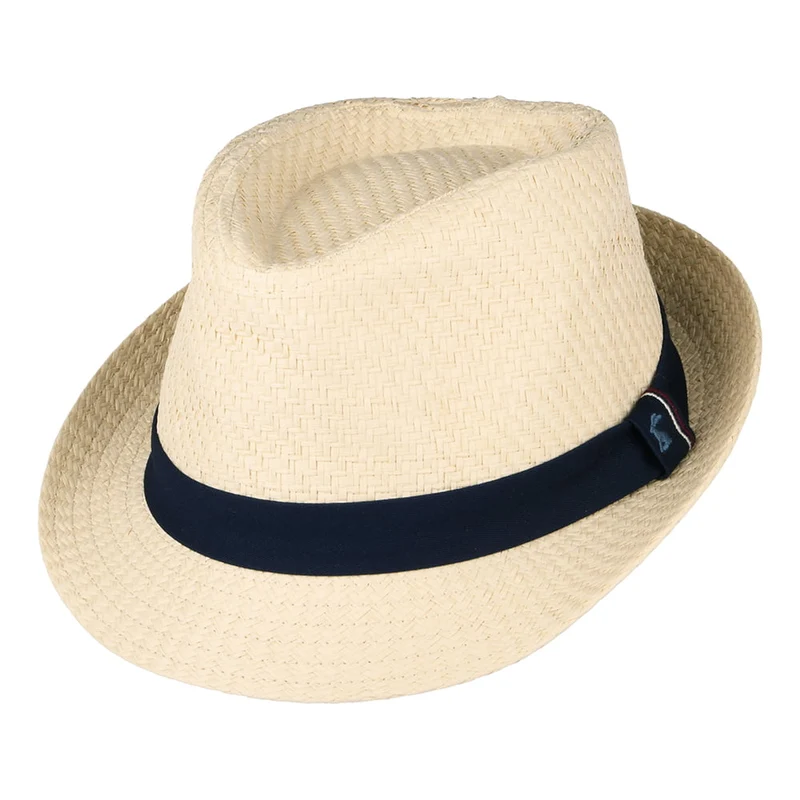Chapeau Trilby en Paille Toyo Halstow sable JOULES