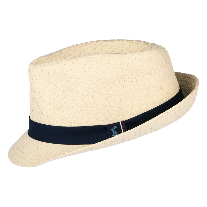 Chapeau Trilby en Paille Toyo Halstow sable JOULES