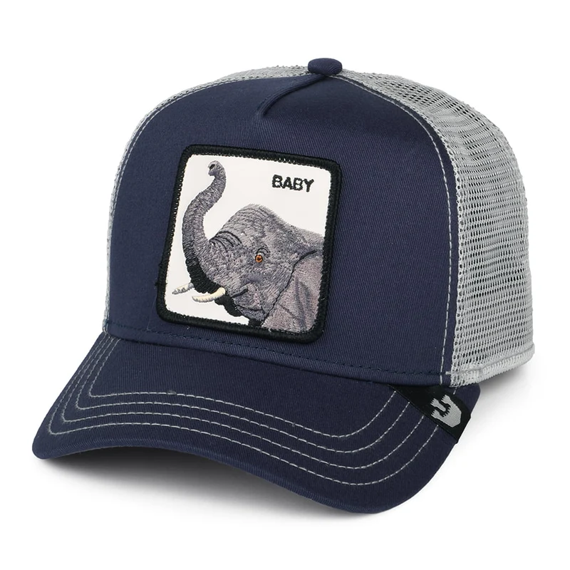 Casquette Trucker Big Baby bleu marine GOORIN