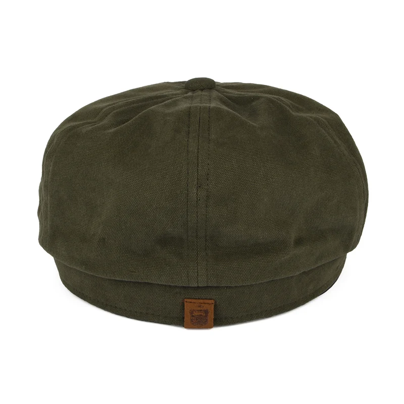 Casquette Gavroche en Toile de Coton Hudson khaki-bleu marine FAILSWORTH