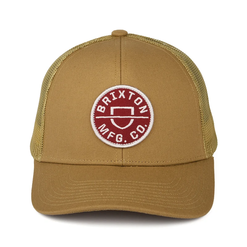 Casquette Trucker Crest NetPlus MP sable du désert BRIXTON