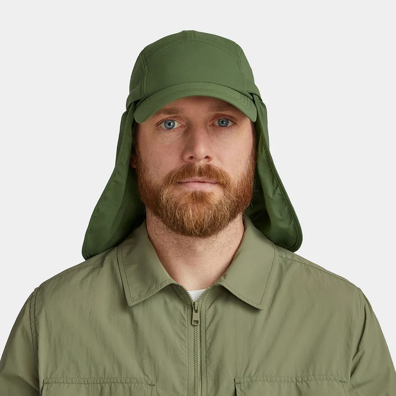 Casquette 5 Panel Ultralight Sun Shield olive TILLEY