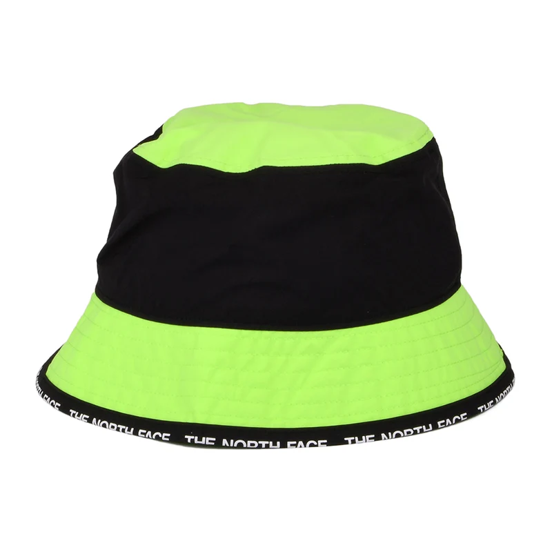 Chapeau Bob Léger Pliable Cypress noir-vert fluo THE NORTH FACE