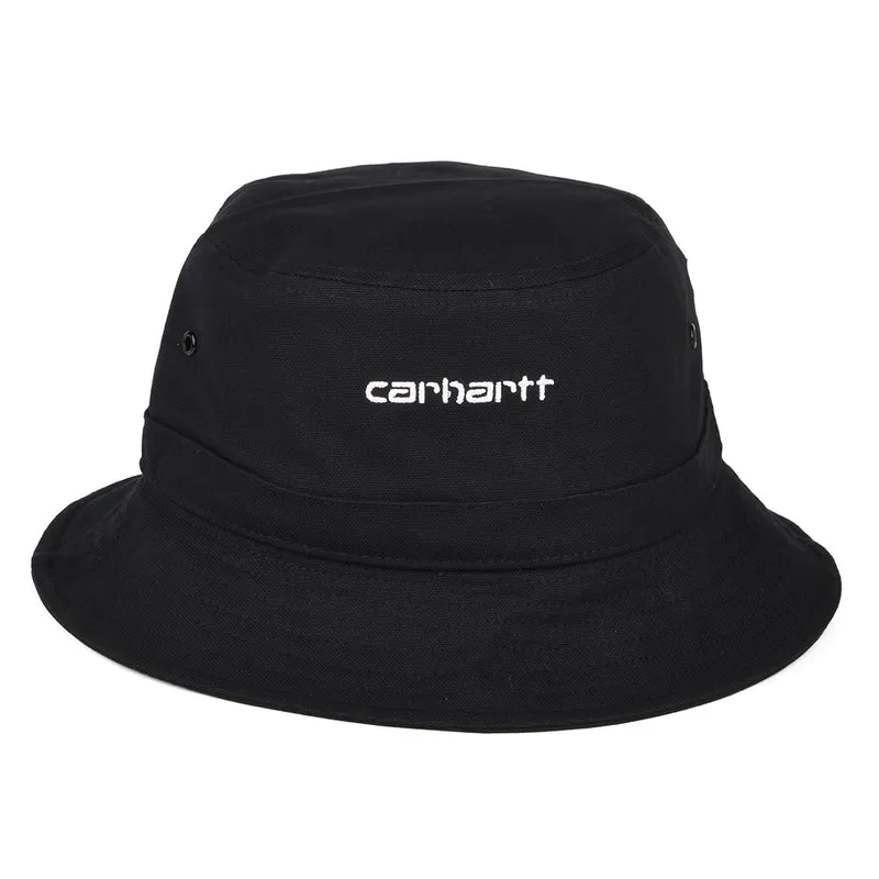 Chapeau Bob en Toile de Coton Script noir CARHARTT WIP