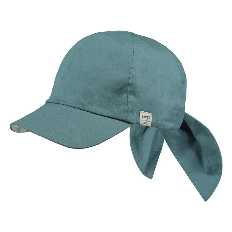 Casquette de Soleil en Coton Wupper vert aqua BARTS