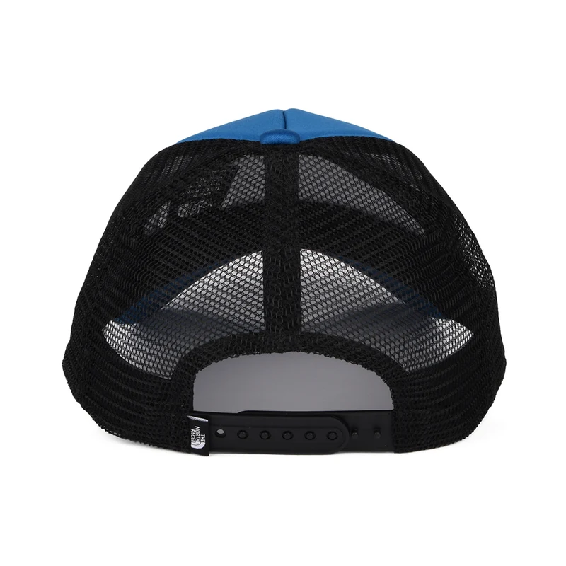 Casquette Trucker Enfant Logo bleu moyen-noir THE NORTH FACE
