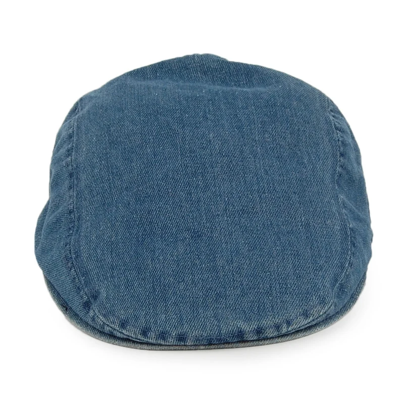 Casquette Plate en Jean Driver denim LEVI'S