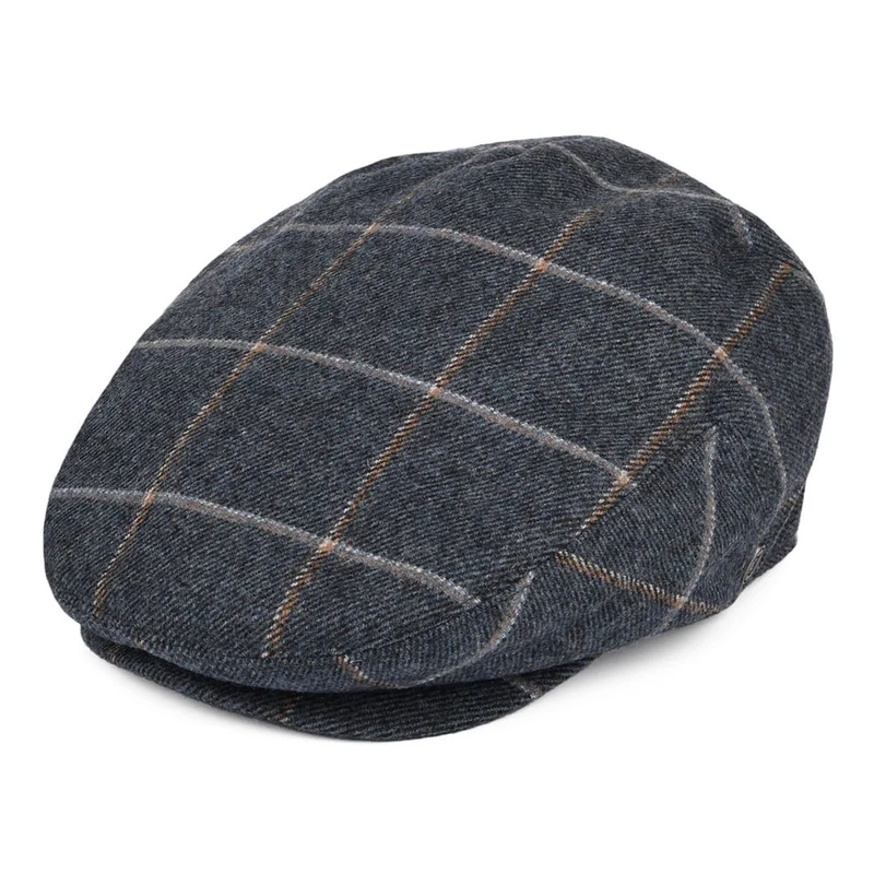 Casquette Plate Gaslamp bleu jean JAXON & JAMES - VENTE EN GROS