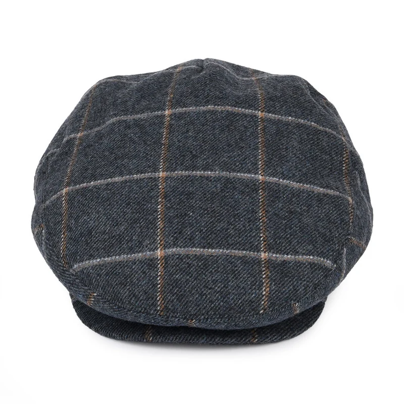 Casquette Plate Gaslamp bleu jean JAXON & JAMES - VENTE EN GROS