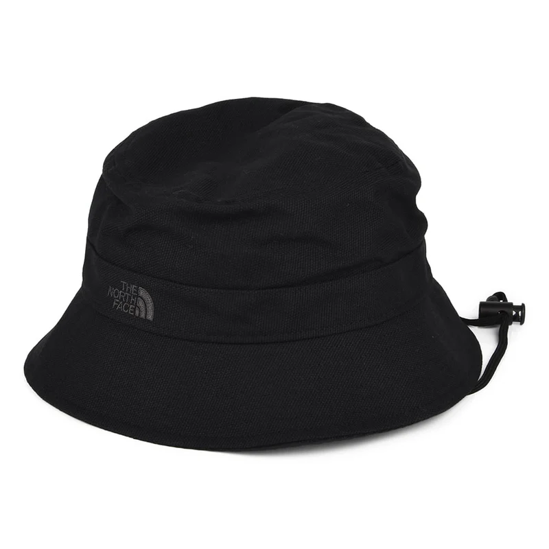 Chapeau Bob en Coton Mountain noir THE NORTH FACE