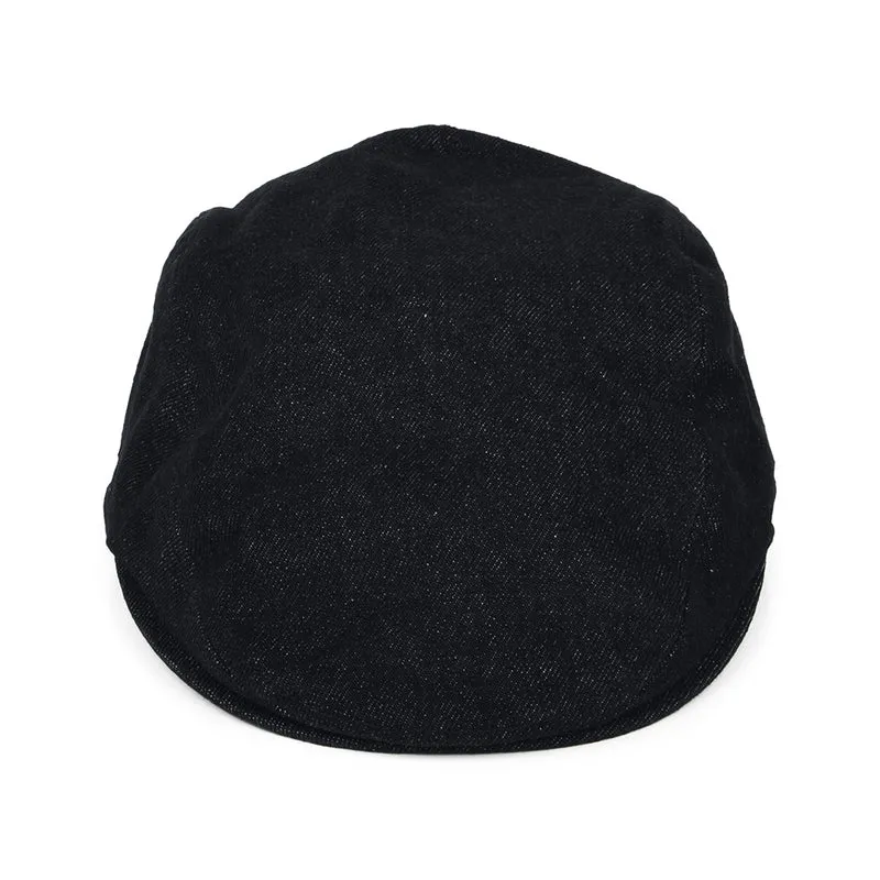 Casquette Plate en Jean avec Étiquette Vierge Driver bleu foncé LEVI'S